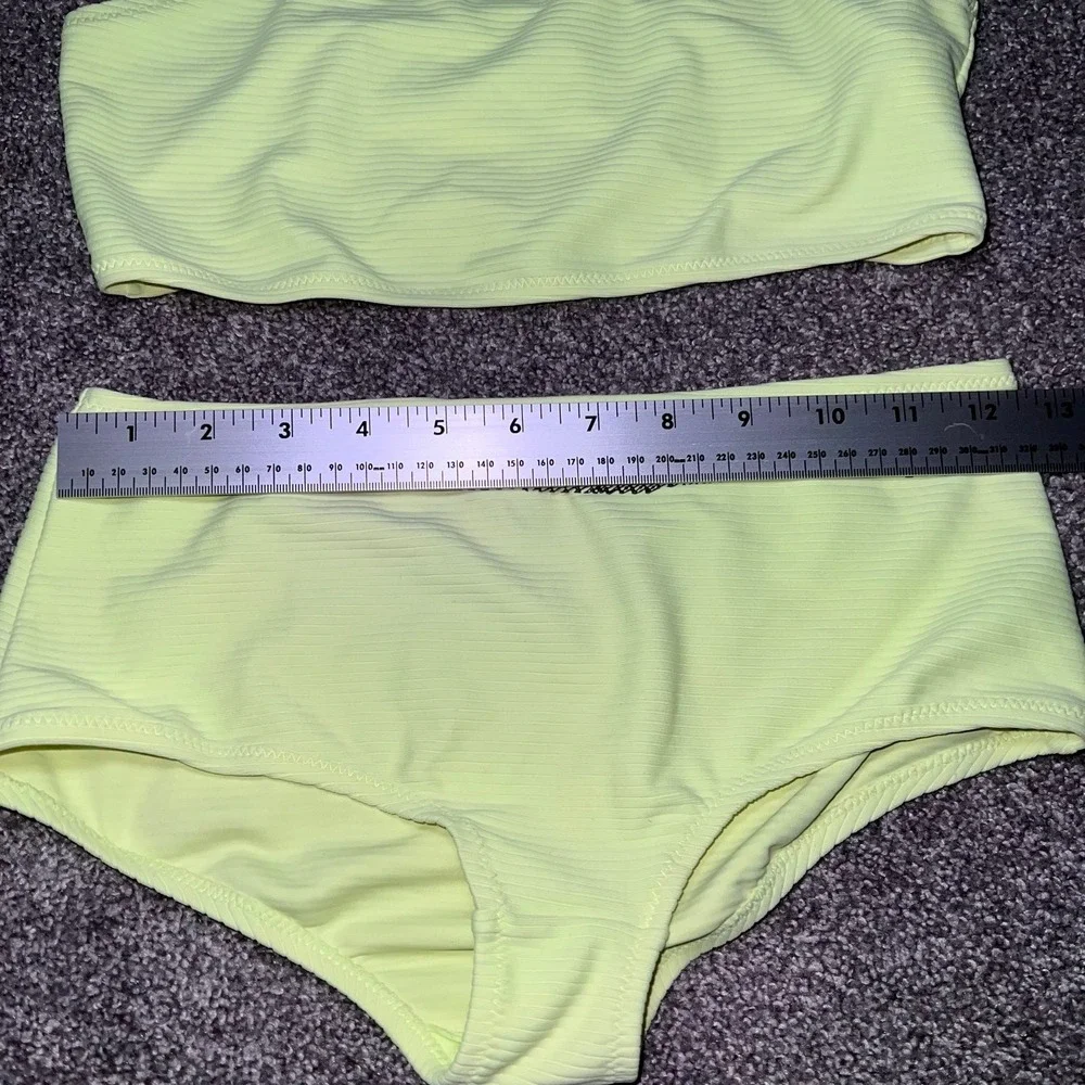 Girls Gap Bikini Size xl yellowish green